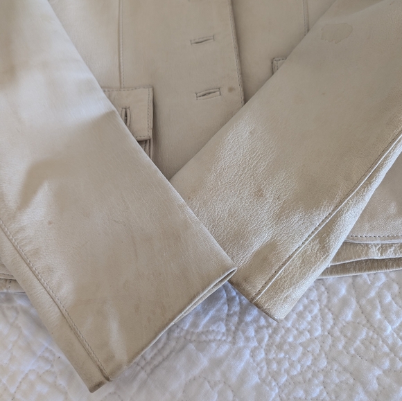 Resurrected Cream-colored Utility Jacket - Size S - Picture 9 of 9